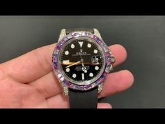 View Oyster Steel Men's Watch Clone Luxury Watch Oyster Perpetual Watch Silver Dial Demo